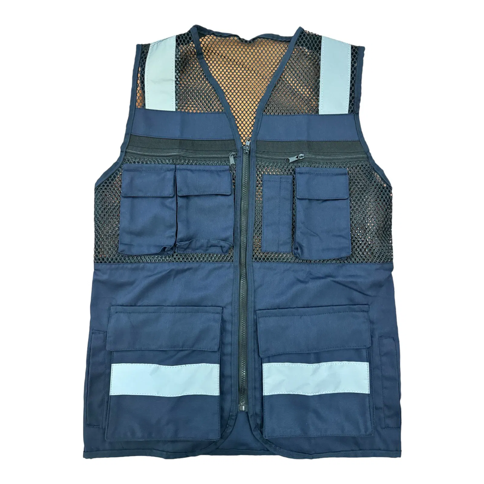 chaleco tipo cazador amarillo