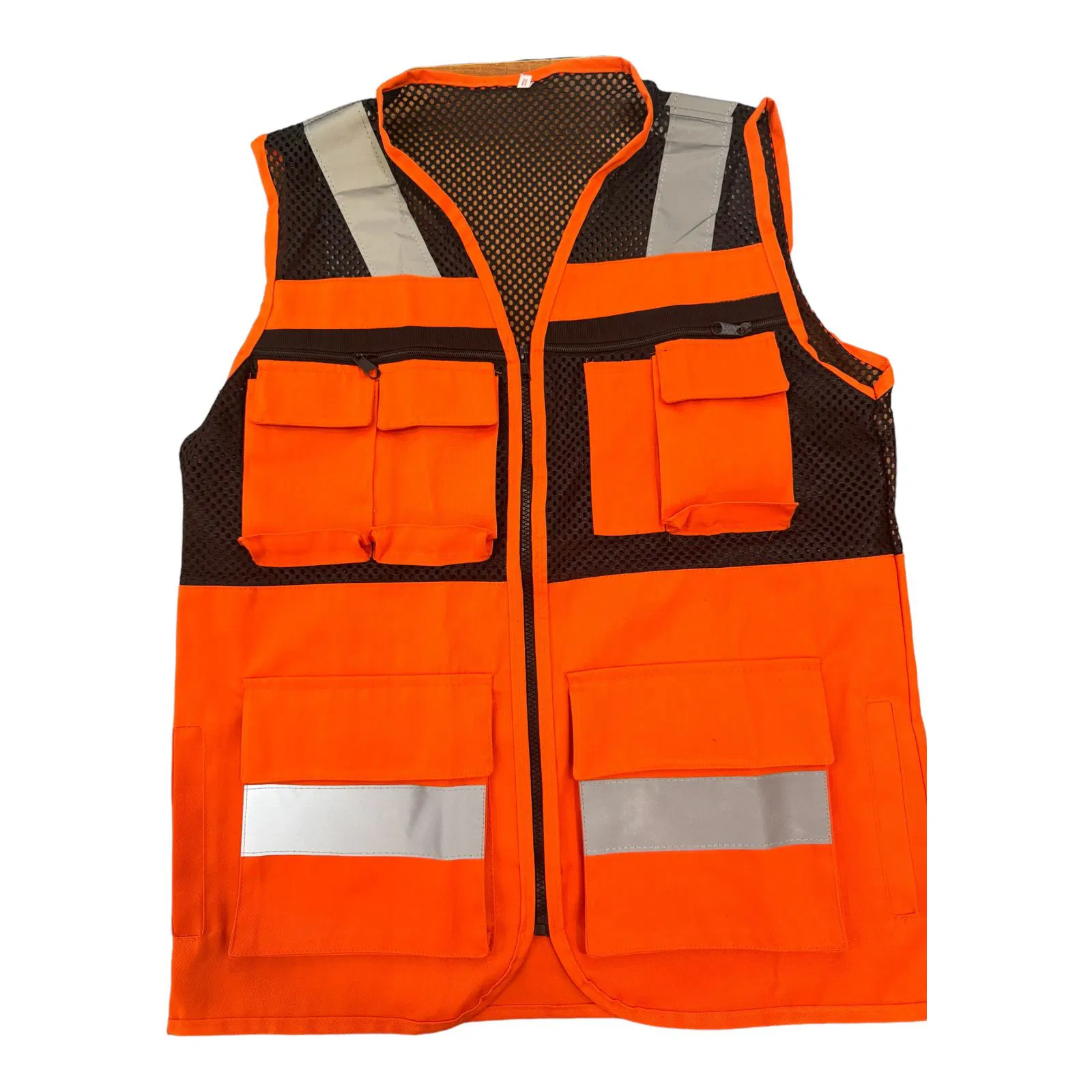 Chaleco tipo cazador color naranja