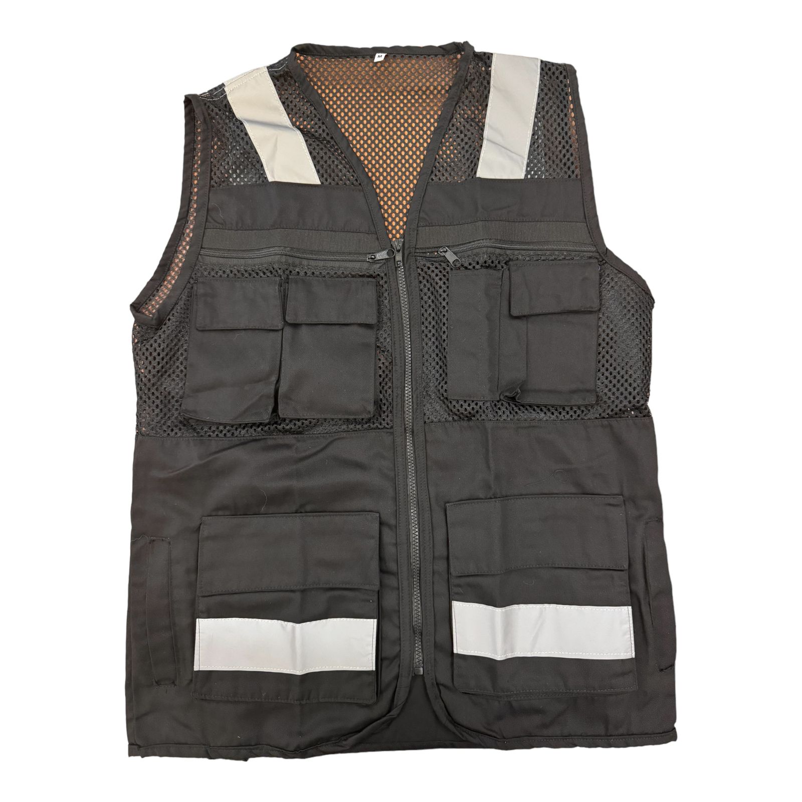 Chaleco tipo cazador color negro