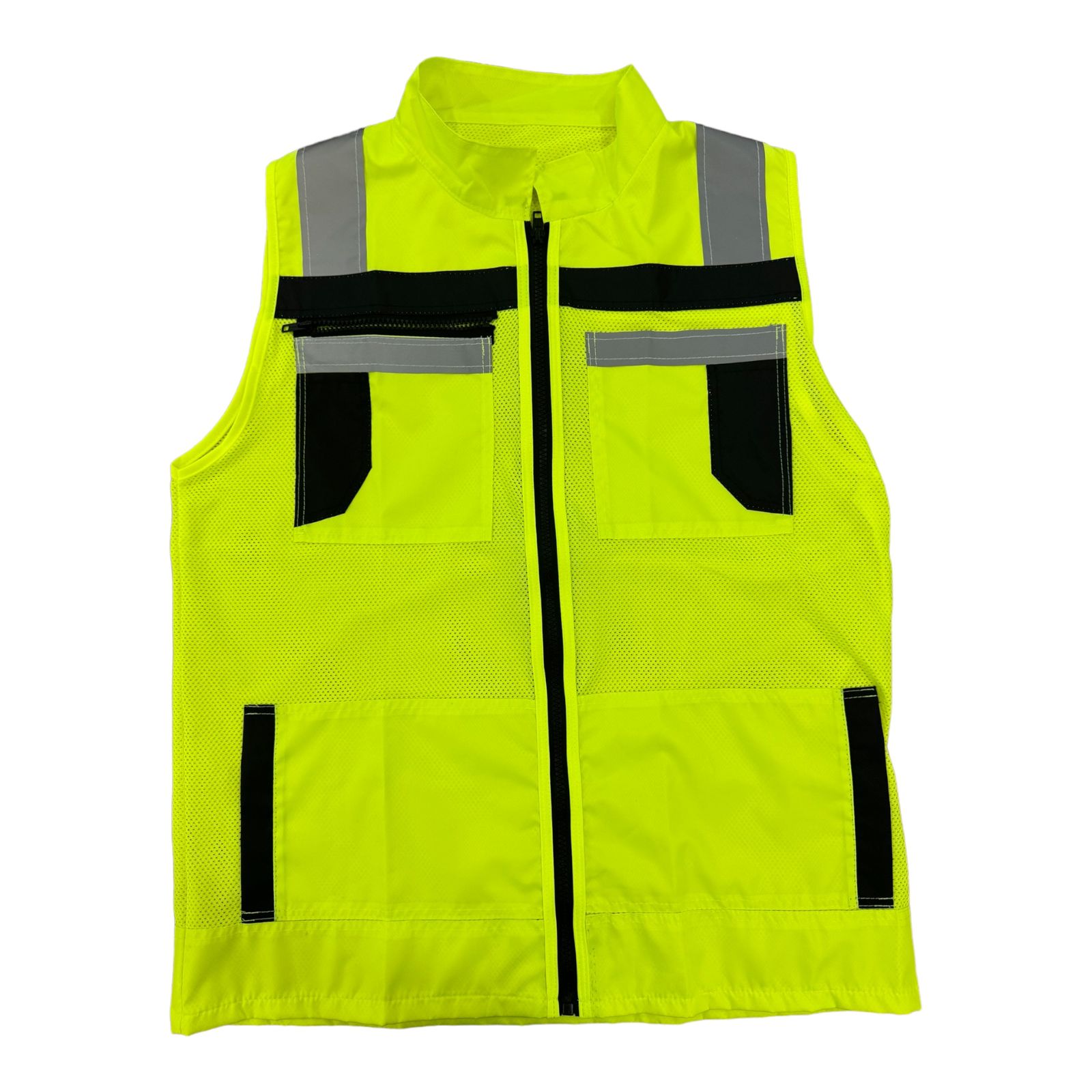 chaleco de seguridad tipo regio amarillo