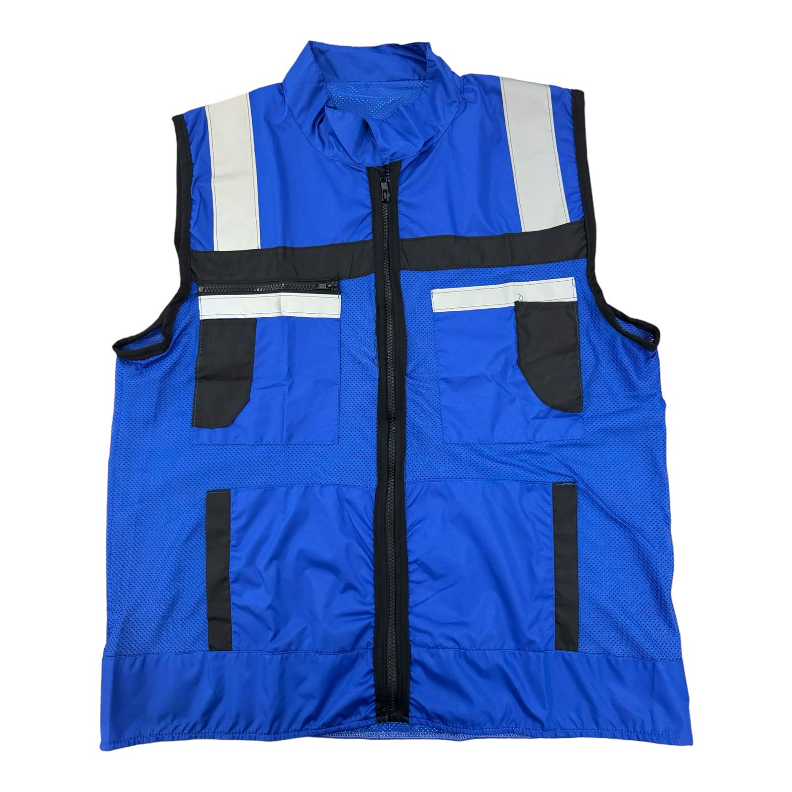 chaleco de seguridad tipo regio azul rey